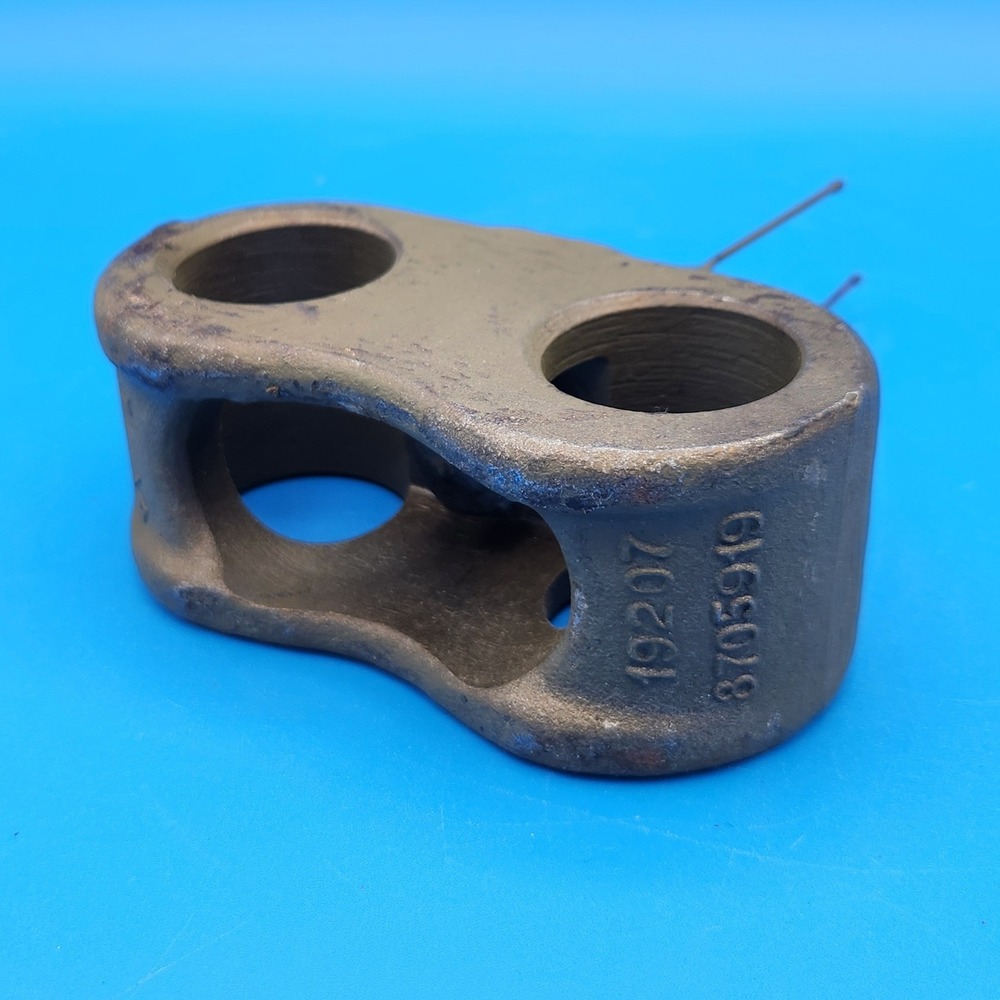 Folk Trench Art Toy Tank Track Shoe End Connector from Recovery Vehicle - Picture 5 of 9